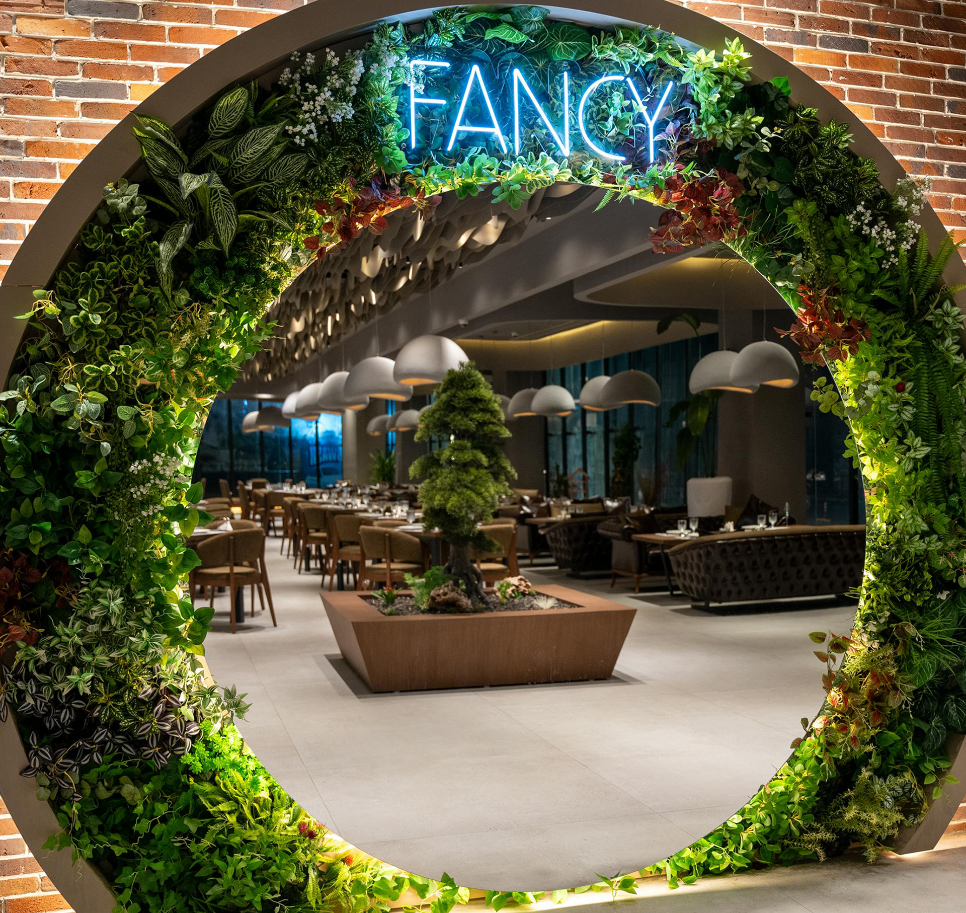 Modern café interior design in Bangsar South Kuala Lumpur